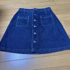 デニム Aライン ミニスカートのサムネイル