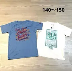 チアtシャツ　アンダーアーマー　JCDA記念Tシャツ　2着セットのサムネイル
