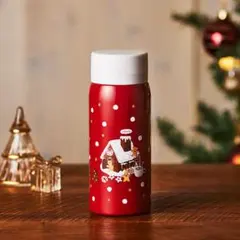 タリーズコーヒークリスマスデザイン ステンレス タンブラー0.35L