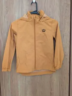 【ベビードール】ナイロンジャケット キャメル 130フード付ウインドブレーカー