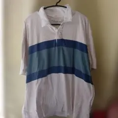 Abercrombie & Fitch ストライプポロシャツ XLのサムネイル