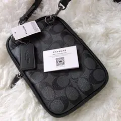 み*ち様 り*ゅ様 COACH ブラック ショルダーバッグ - メルカリ