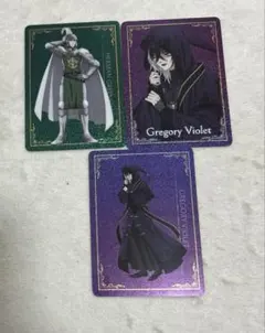 グレゴリーバイオレット　 ホログラムピクチャーコレクション　黒執事　寄宿学校編