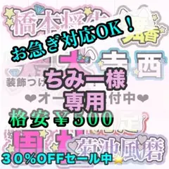 【専用ページ】ちみー様