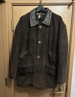 GQFORD ペッカリーハーフコート　vintage ピックレザー　襟レザーのサムネイル