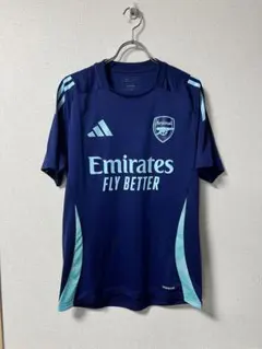 adidas アーセナル　トレーニングシャツ　プラシャツ　サッカー　ゲームシャツ