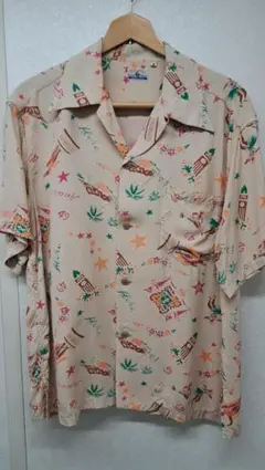 未使用品⑤　オールドサンサーフ　sun surf 東洋　サンサーフ　アロハのサムネイル