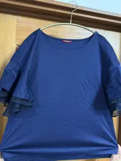 アマカ　amaca 袖フレアレースtシャツ 38サイズのサムネイル