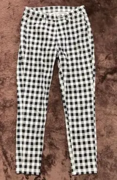 UNIQLO スキニー　チェック柄　Sサイズ