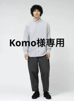 【Komo様専用】ノースフェイスパープルレーベル リップストップワイドクロップド