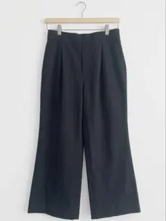 TIARA ブラック ワイドパンツ