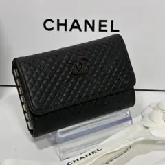 CHANEL シャネル ☆ 6連キーケース ブラック ココボタン ☆ショッパー