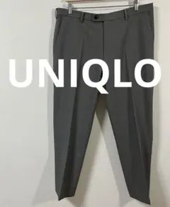 ユニクロ　UNIQLO 感動パンツ　ウエスト95cm グレー　美品　スラックス