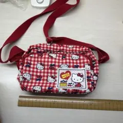ハローキティ ショルダーバッグ 赤