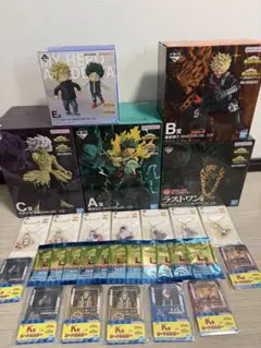 一番くじ　僕のヒーローアカデミア　ヒロアカ　フィギュアセット