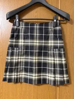 BURBERRY LONDON チェック柄 プリーツスカート - メルカリ
