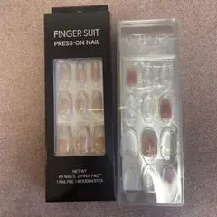 FINGER SUIT PRESS-ON NAIL 40枚セット