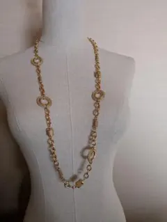 Monet ゴールドリンクチェーンネックレス