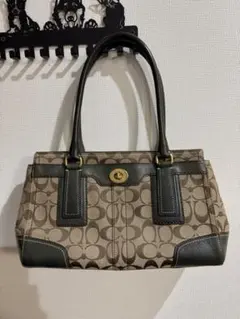 【美品•中古】Coach キャンバス/レザー