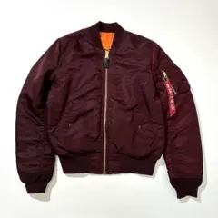 美品✨ ALPHA INDUSTRIES MA-1 フライトジャケット ブルゾン