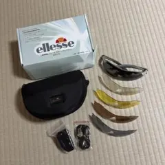 【値下げ】　エレッセ　サングラス　ELESSE 交換レンズ付きのサムネイル