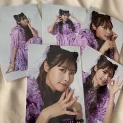 仲川瑠夏　生写真5枚セット