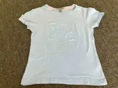 バーバリー　水色Tシャツ　128サイズのサムネイル
