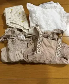 ベビーロンパース4点セット　70〜80