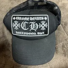 CHROME HEARTS トラッカーキャップ ブラック