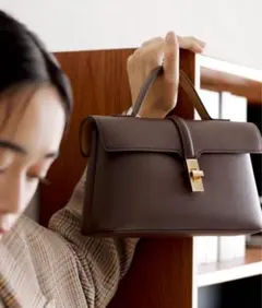 VIS ひねり金具ワンハンドルミニショルダーバッグ