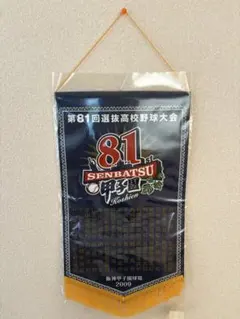 習志野高校 第91回選抜高校野球大会 記念ペナント - メルカリ