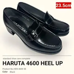 ハルタ リングストラップ　ヒールアップ　ローファー　23.5cm EEE