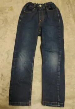 GU キッズ デニム ロングパンツ 120cm