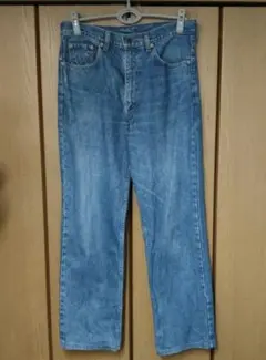 リーバイス ライトブルー ストレートデニム