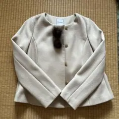 Anatelier ノーカラージャケット 36