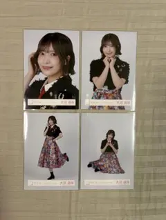 櫻坂46 大沼晶保 12th BACKS LIVE 黒衣装 4種コンプ