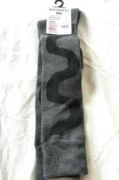 【未使用】UNIQLO marimekkoヒートテックハイソックス23-25cm