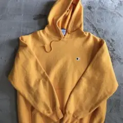 champion パーカー フーディ 黄色 チャンピオン 90s 00s