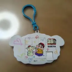 すき家　クレヨンしんちゃん　パズルキーホルダー