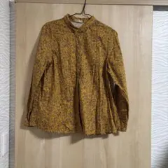 always 花柄ブラウス レディース 長袖 レトロ 総柄 春服 おしゃれ