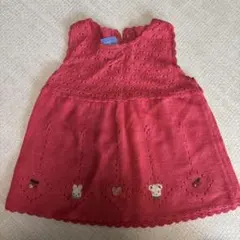 ファミリア　ベスト　チュニック　80