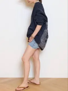 【REMI RELIEF】 BANDANA カーディガンのサムネイル