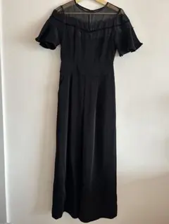 リリーブラウン　パンツドレス　黒