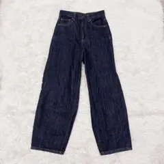 GU コクーンシルエットジーンズデニム 321034