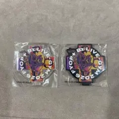 B'z FYOP+ ガチャガチャ ロゴアクリルスタンド【黒】/【クリア】