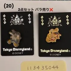 ピンバッジ 台紙付き ミッキー TDL 15周年 セット売り ビバ！マジック