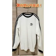 adidas スリーストライプス ロングスリーブ Tシャツ アディダス Mサイズ