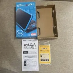Newニンテンドー2DS LL ブラック × ターコイズ　空箱
