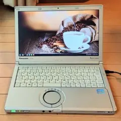 ノートパソコン パナソニック　レッツノートCF-SX2、オフィス付き設定不要！①のサムネイル