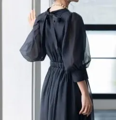 DRESS＋ワンピース オーガンジー 結婚式 フォーマル パーティードレス